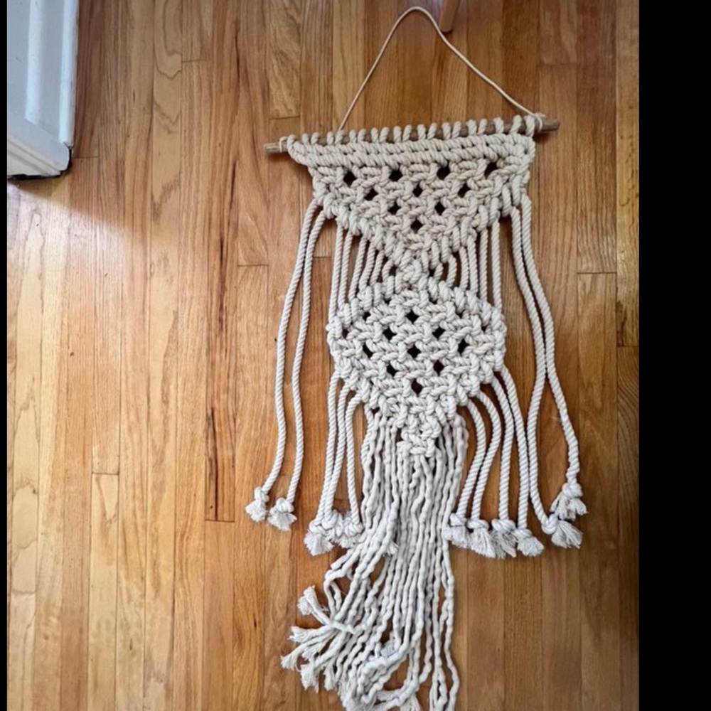 Macrame Hanging Wall Decor